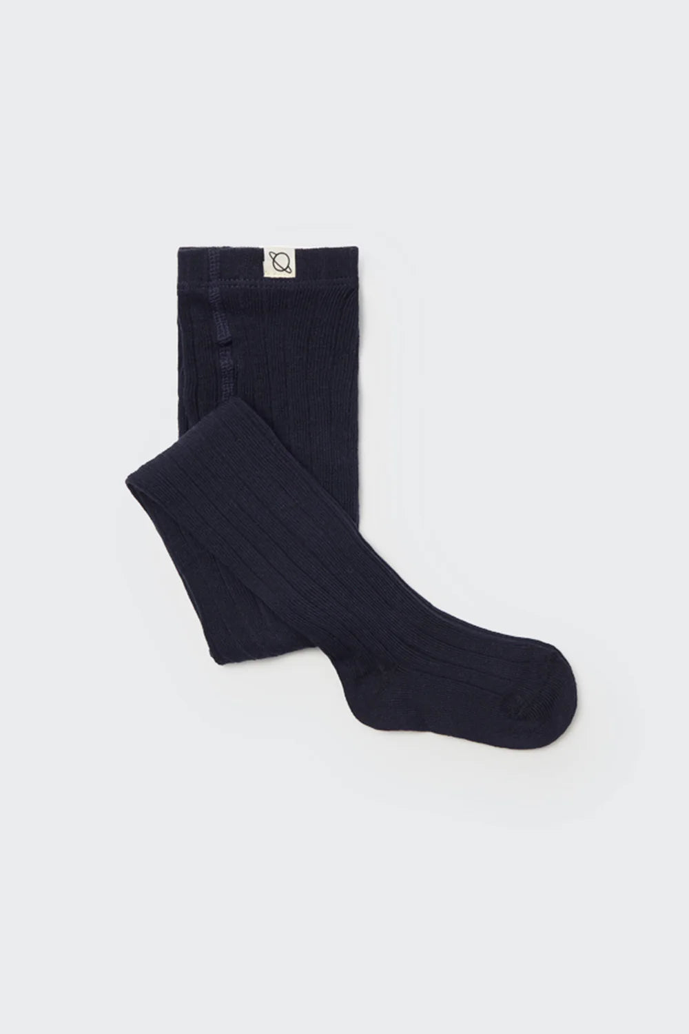 Collant baby caldo cotone blu navy