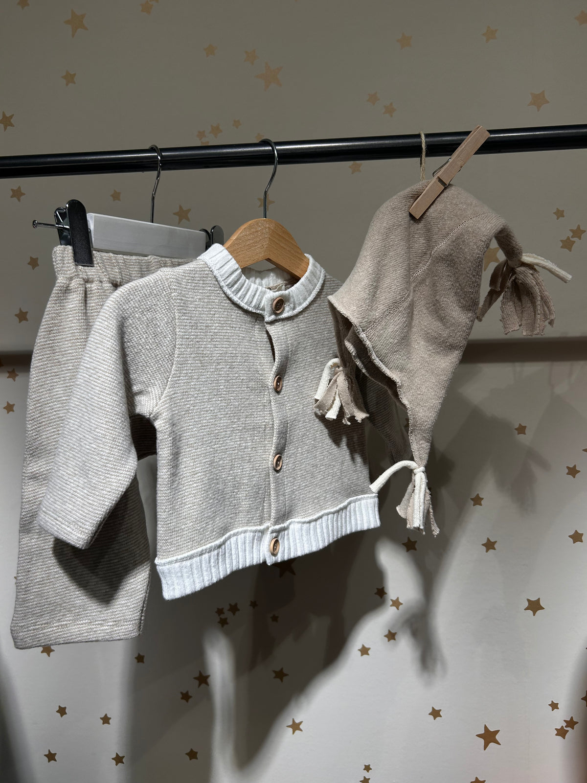 Cardigan baby mèlange