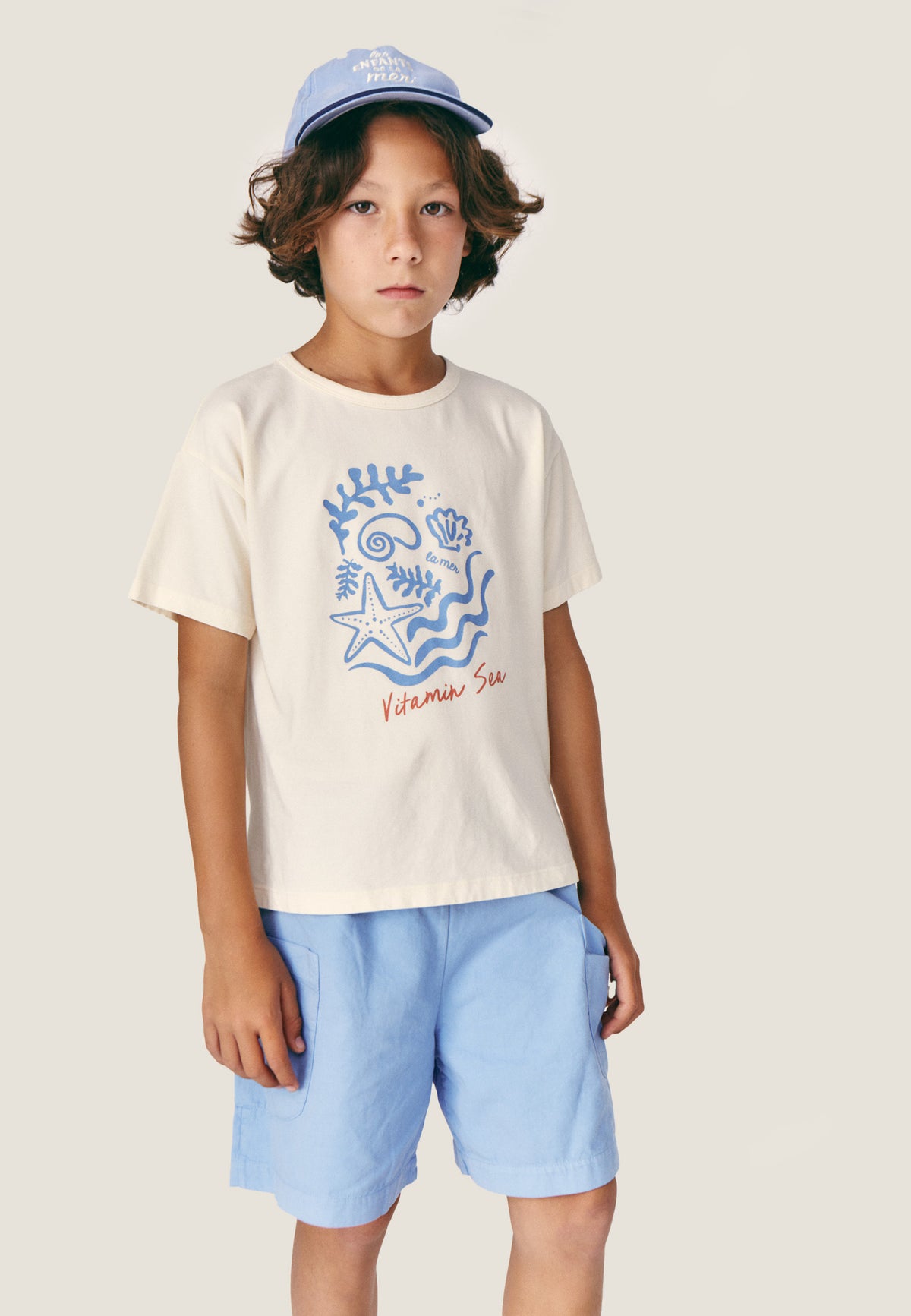 T-shirt con stampa Vitamin