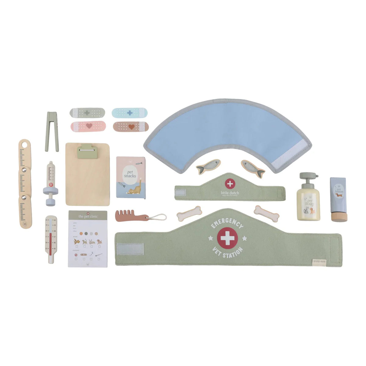 Banco del veterinario in legno