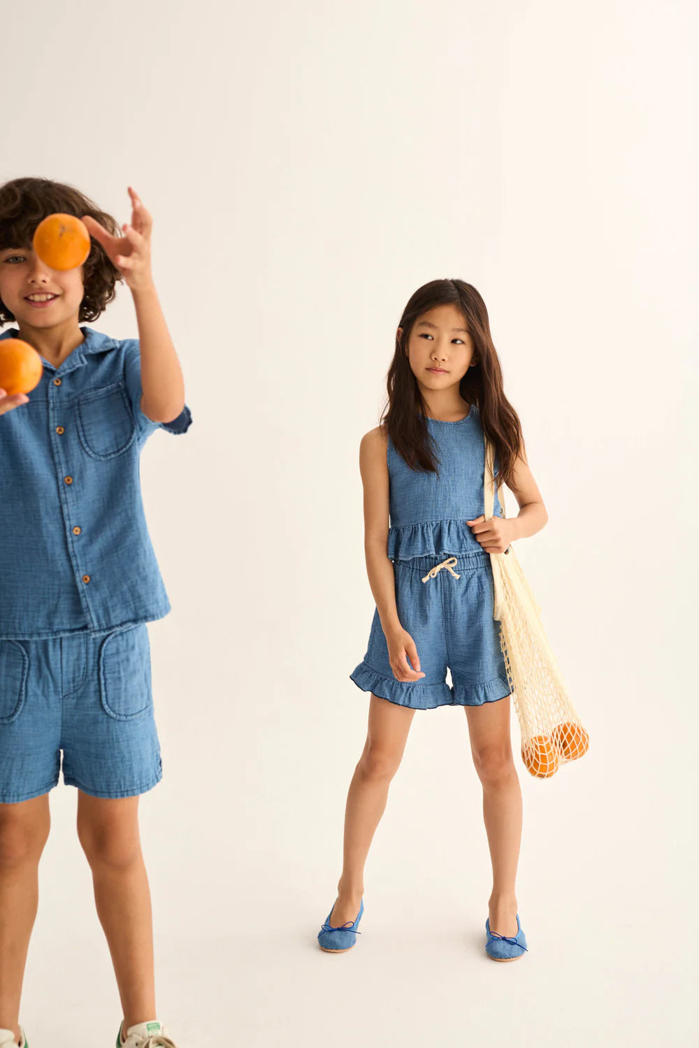 Shorts chambray Isla