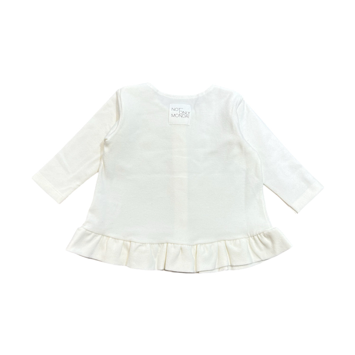 Cardigan cado cotone bianco not only monday