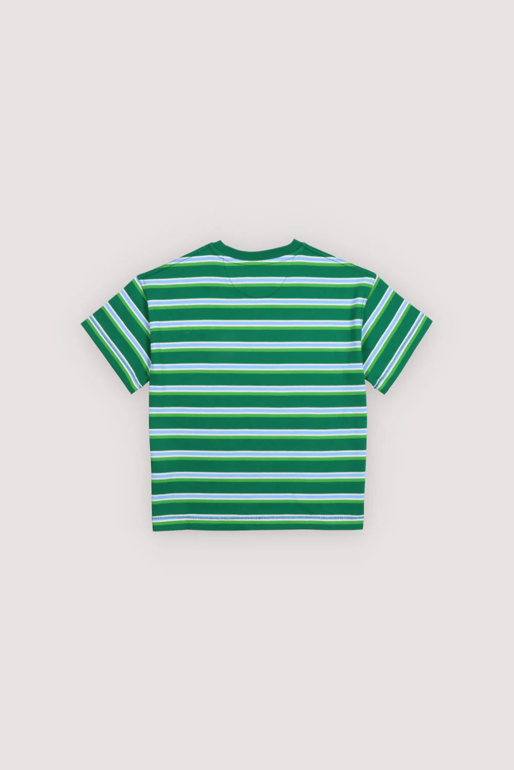 T-shirt riga verde Ciclan