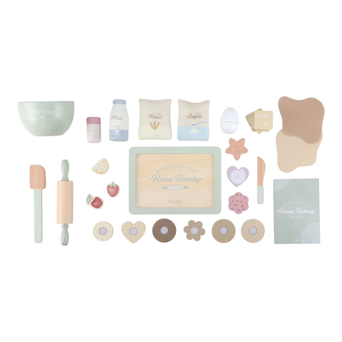 Set pasticceria in legno