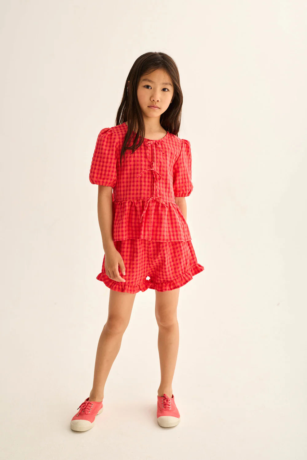 Blusa vichy aragosta Joy