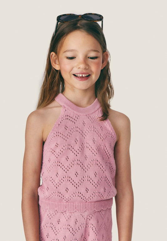 Top in maglia rosa Gala