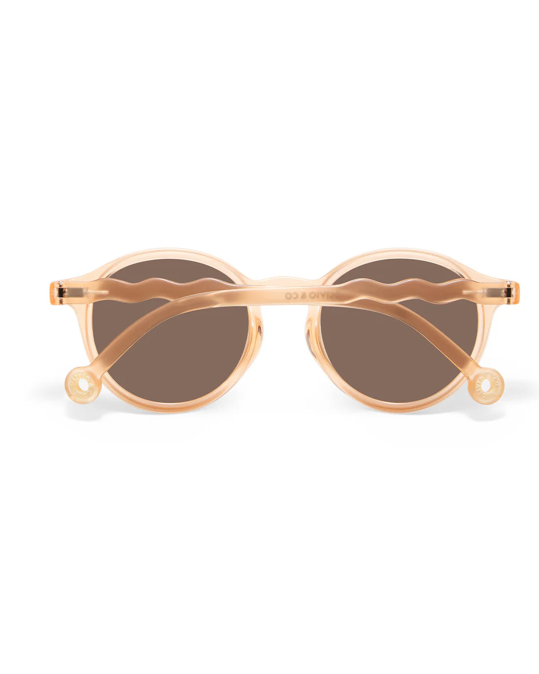 Occhiali da sole ovali bambino arancio Apricot 3-5 anni
