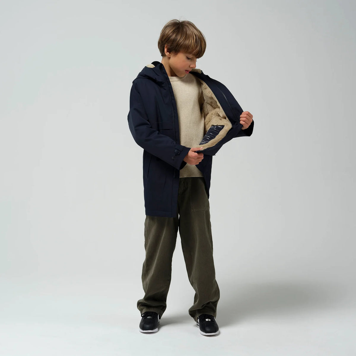 Giacca Parka Desert Fox blu
