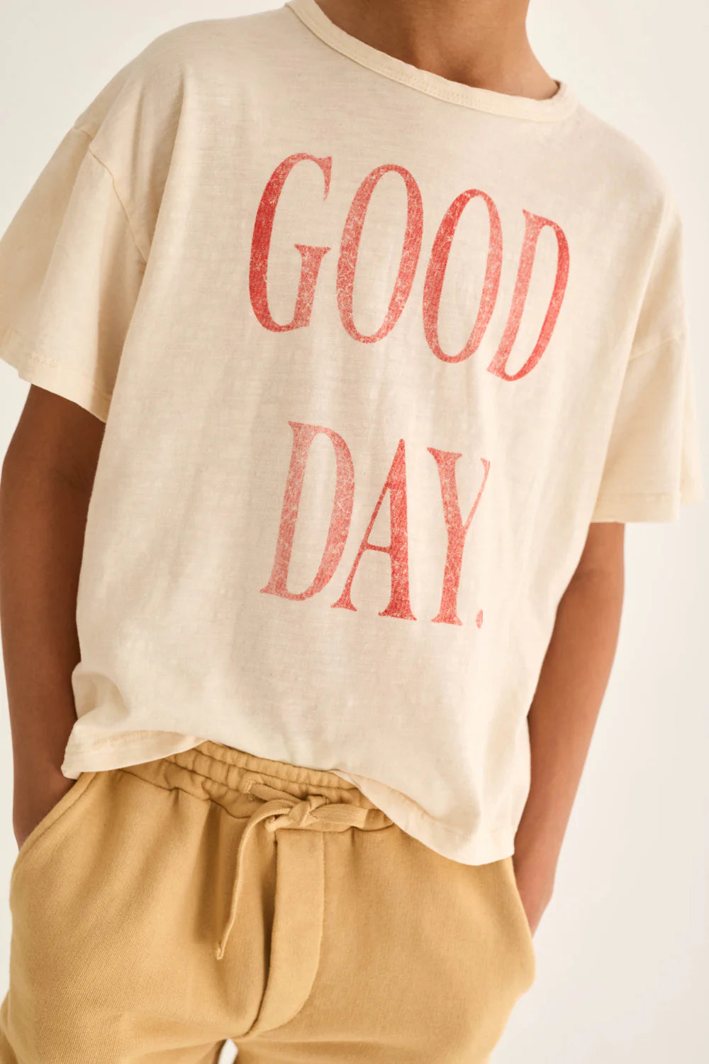 T-shirt stampa “Good Day” Jon