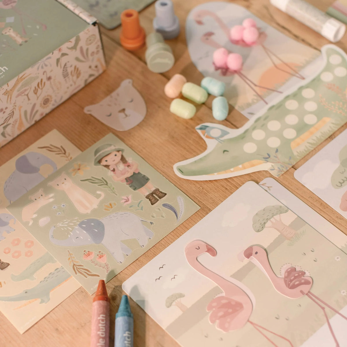 Box creativa Safari Friends