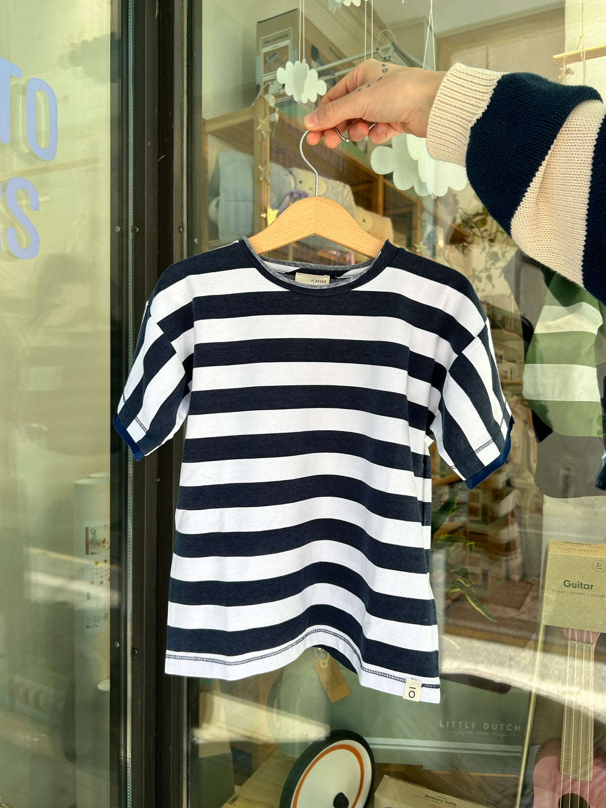 Blue Stripe Surf T-shirt