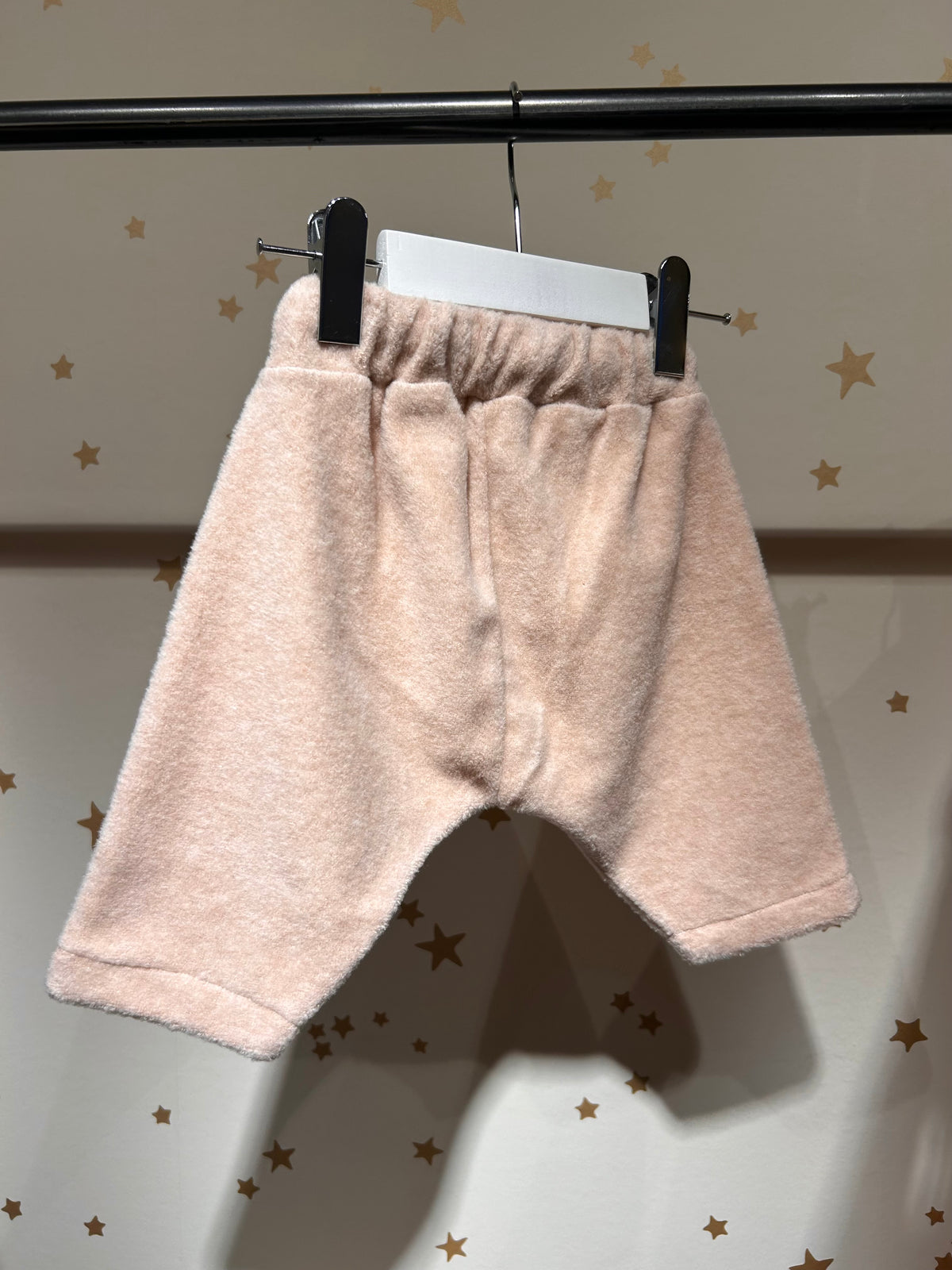 Pantalone baby effetto orsetto cameo rose