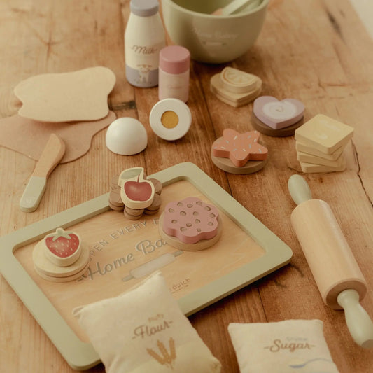 Set pasticceria in legno