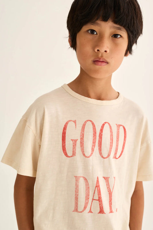 T-shirt stampa “Good Day” Jon