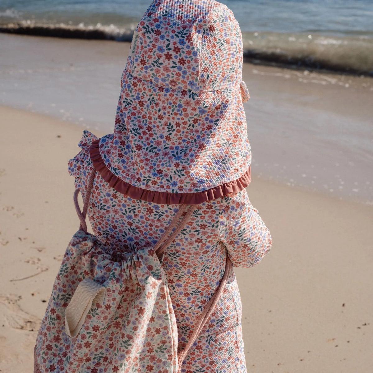 Cappellino solare anti UV Dreamy Flowerfield