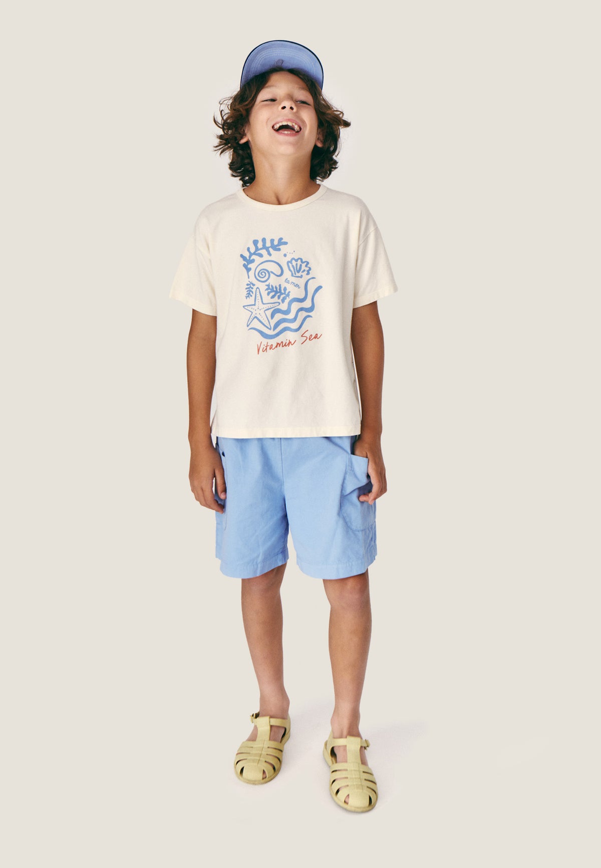 T-shirt con stampa Vitamin