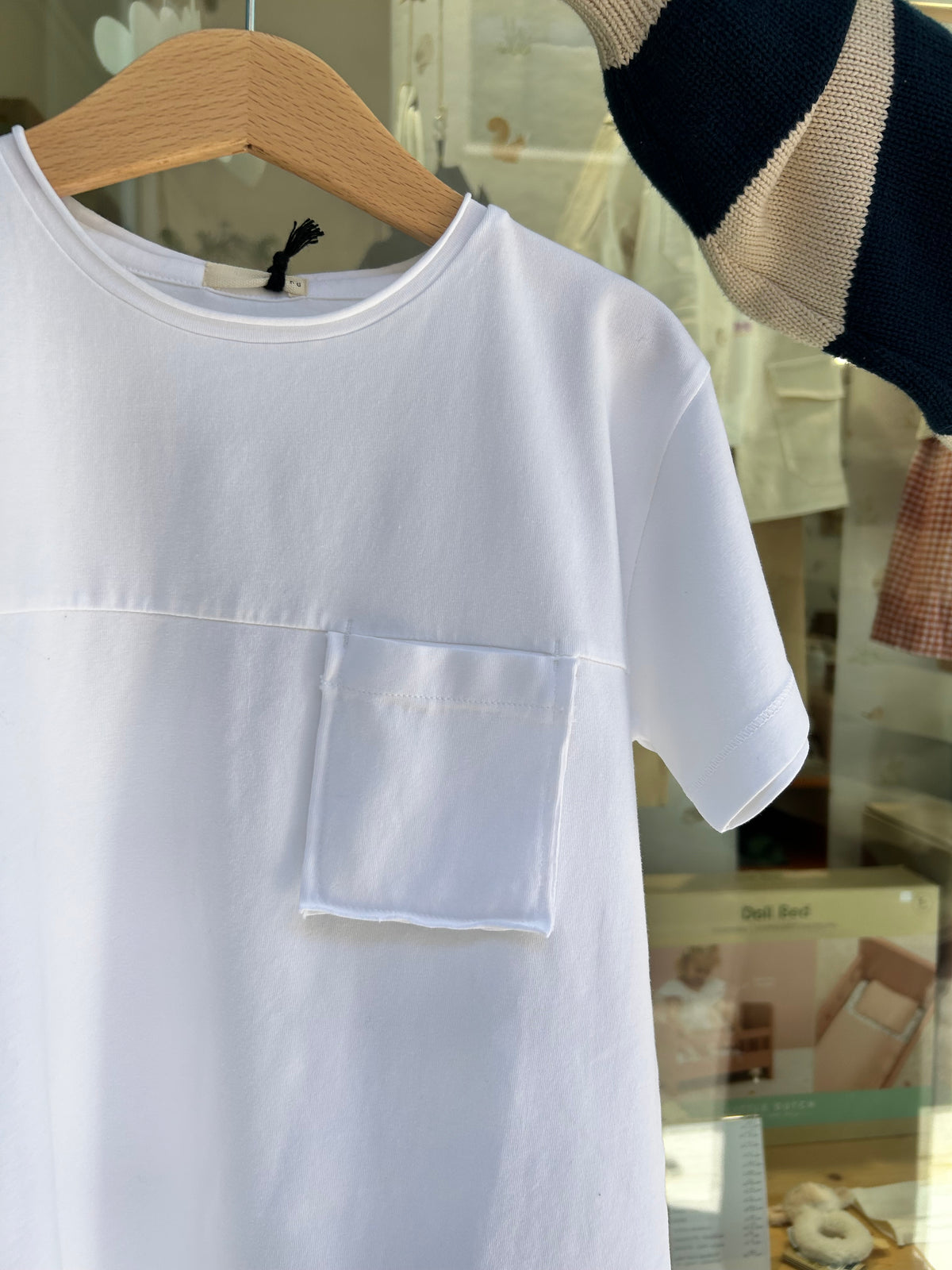 T-shirt taschino bianco