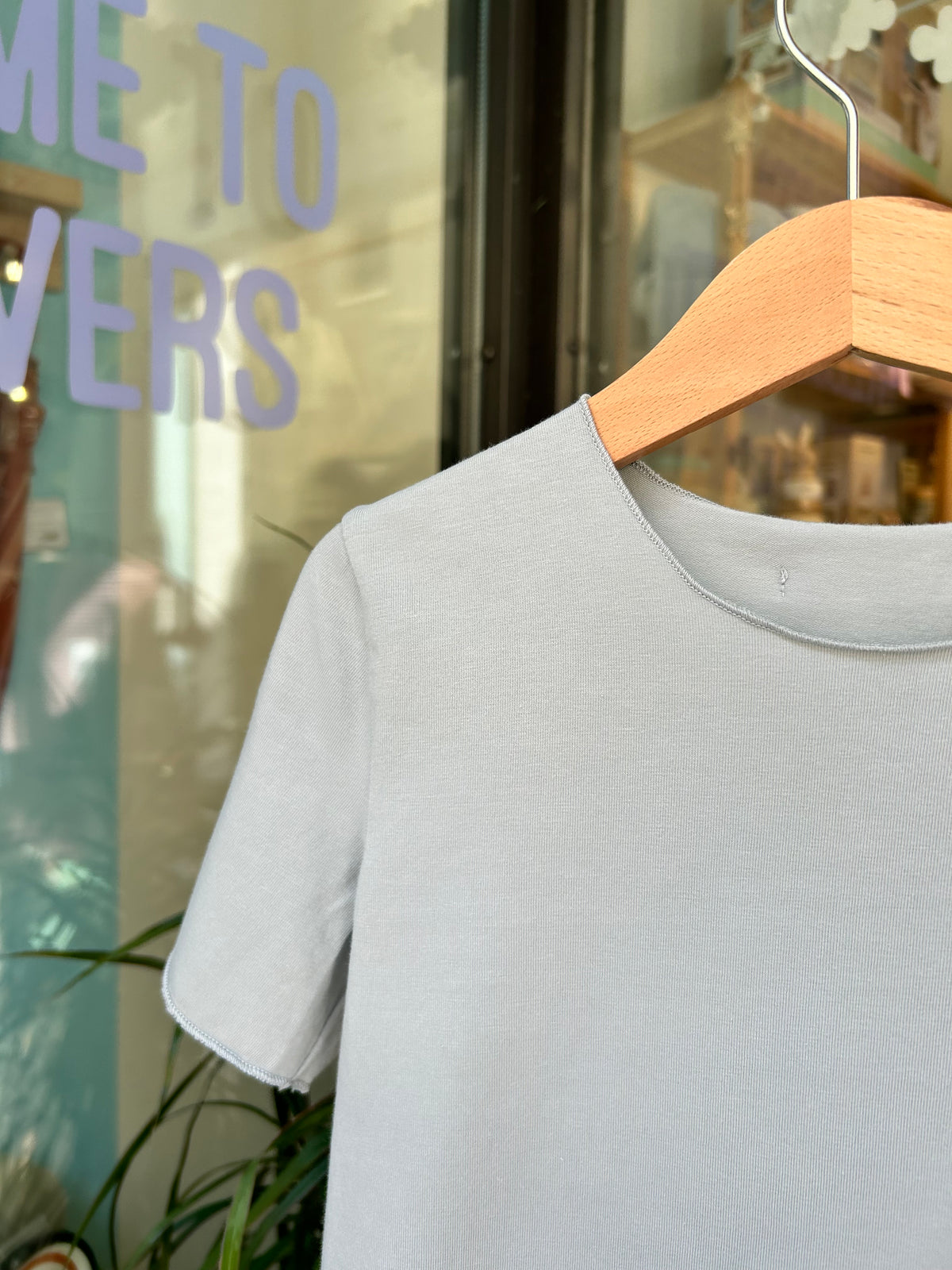 T-shirt jersey acqua
