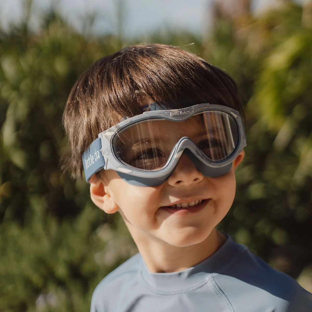 Maschera da nuoto blu Ocean World