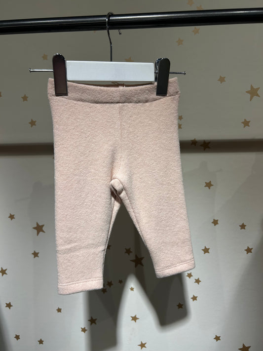 Leggings caldo cotone rosa confetto