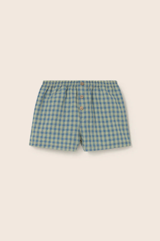 Pantaloncino quadretti Kanye