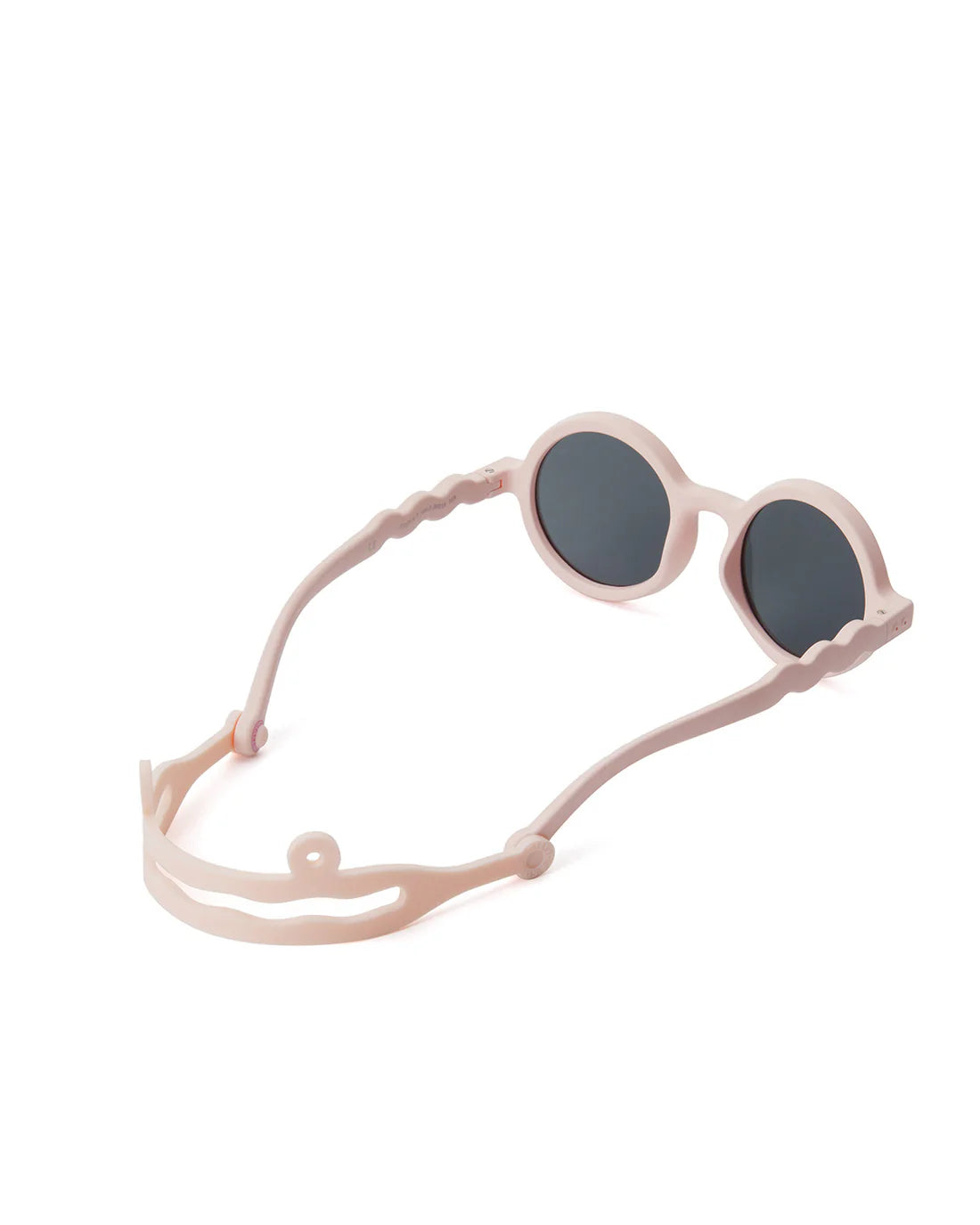 Occhiali da sole baby rotondi rosa Coral Blush 0-12 mesi