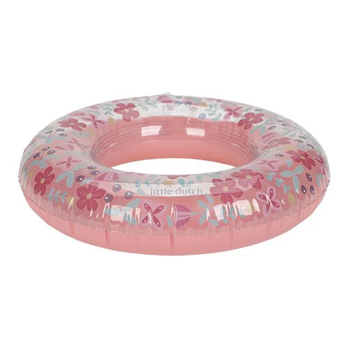 Ciambella gonfiabile rosa Pink Flowers 50 cm