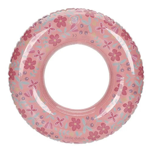 Ciambella gonfiabile rosa Pink Flowers 50 cm