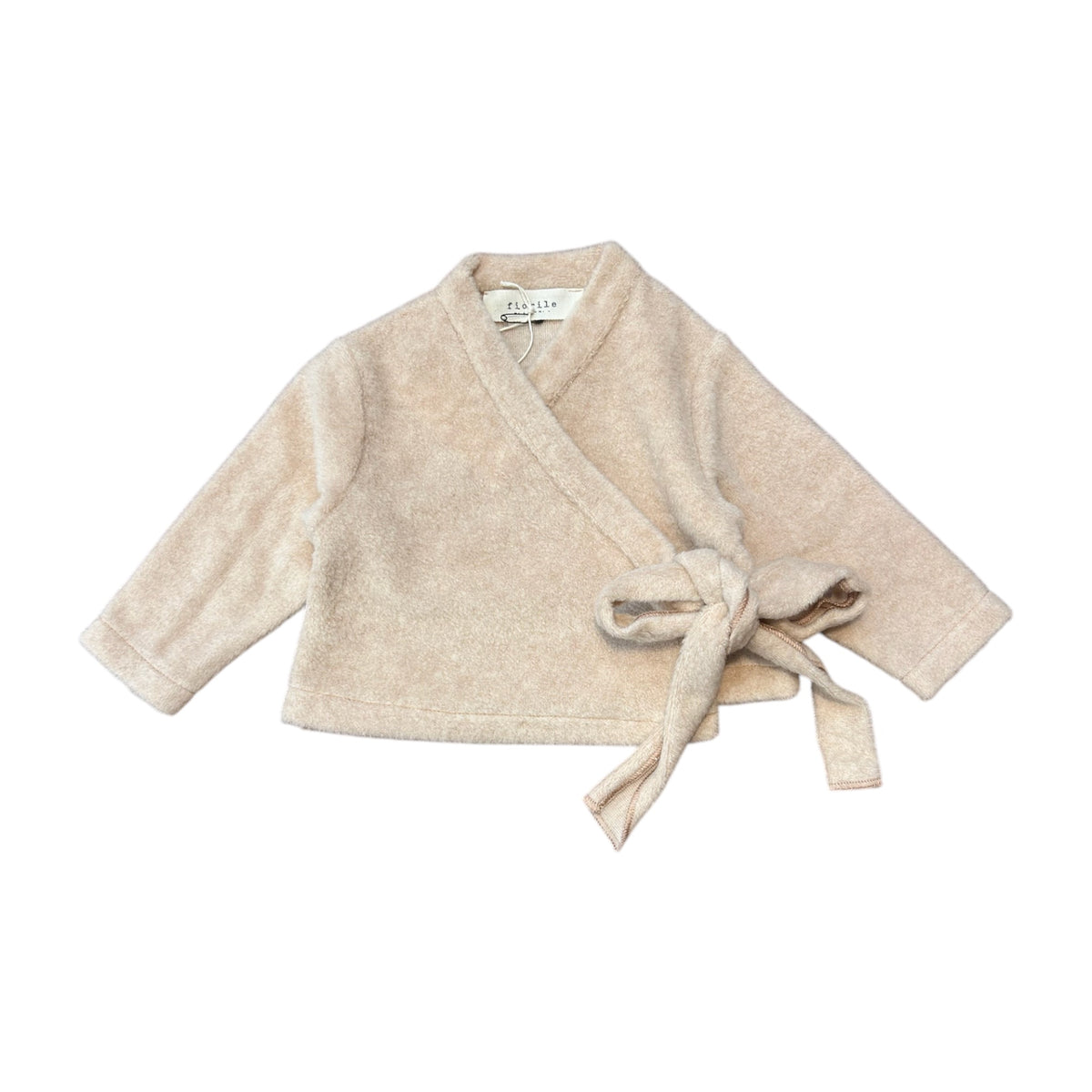 Cardigan kimono effetto orsetto cameo rose