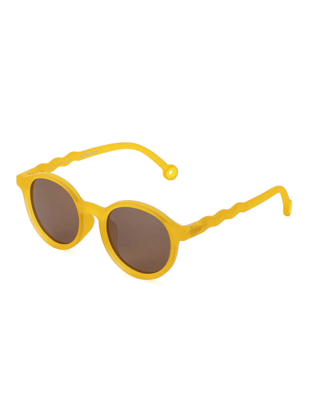 Occhiali da sole ovali bambino giallo Citrus Yellow 5-12 anni