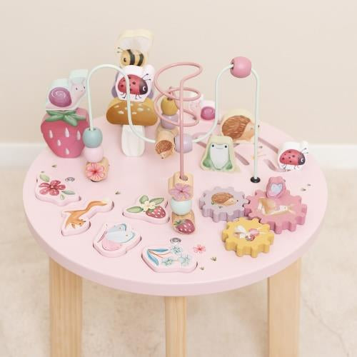 Tavolino multiattività in legno Fairy Garden