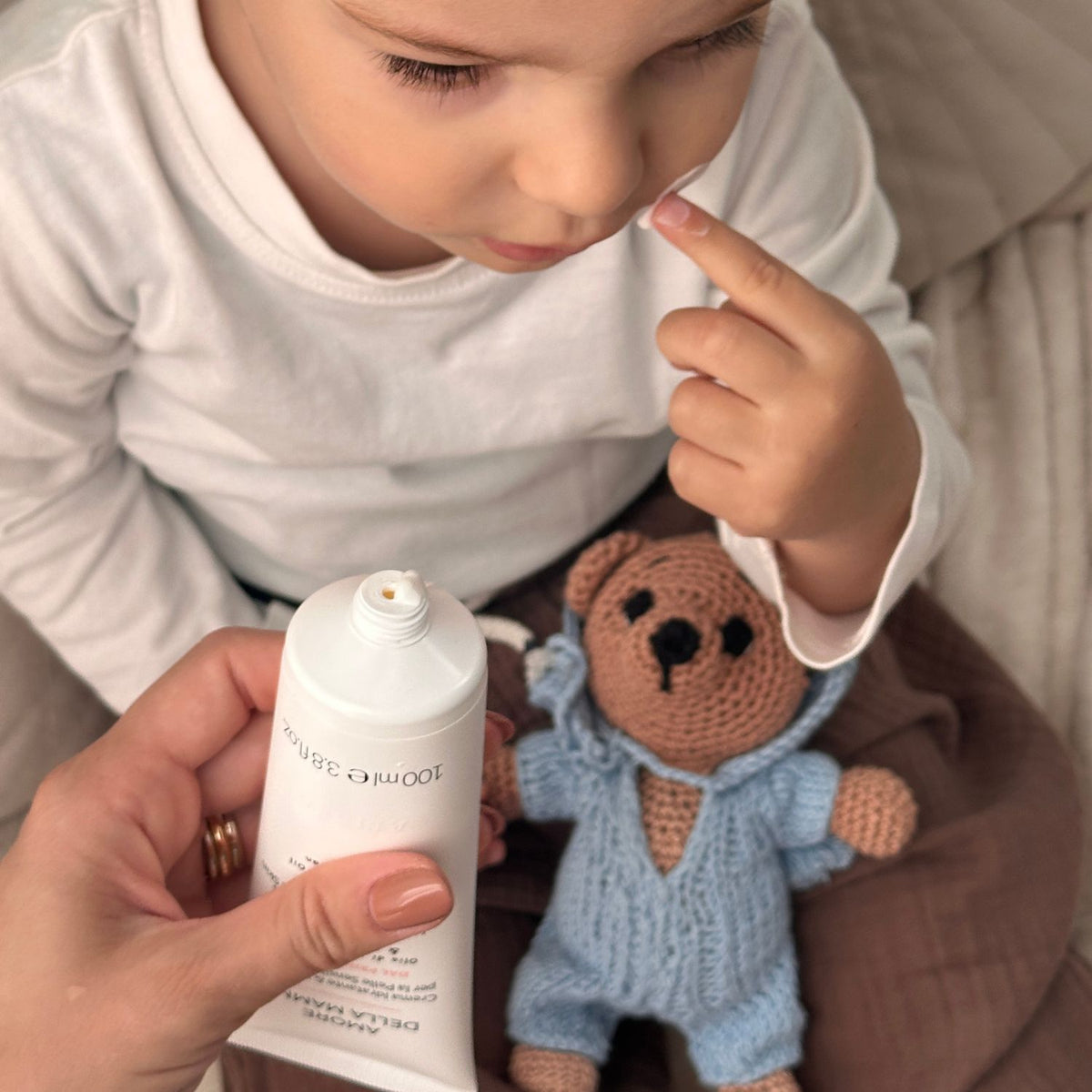 AMORE DELLA MAMMA, Crema idratante e nutriente viso