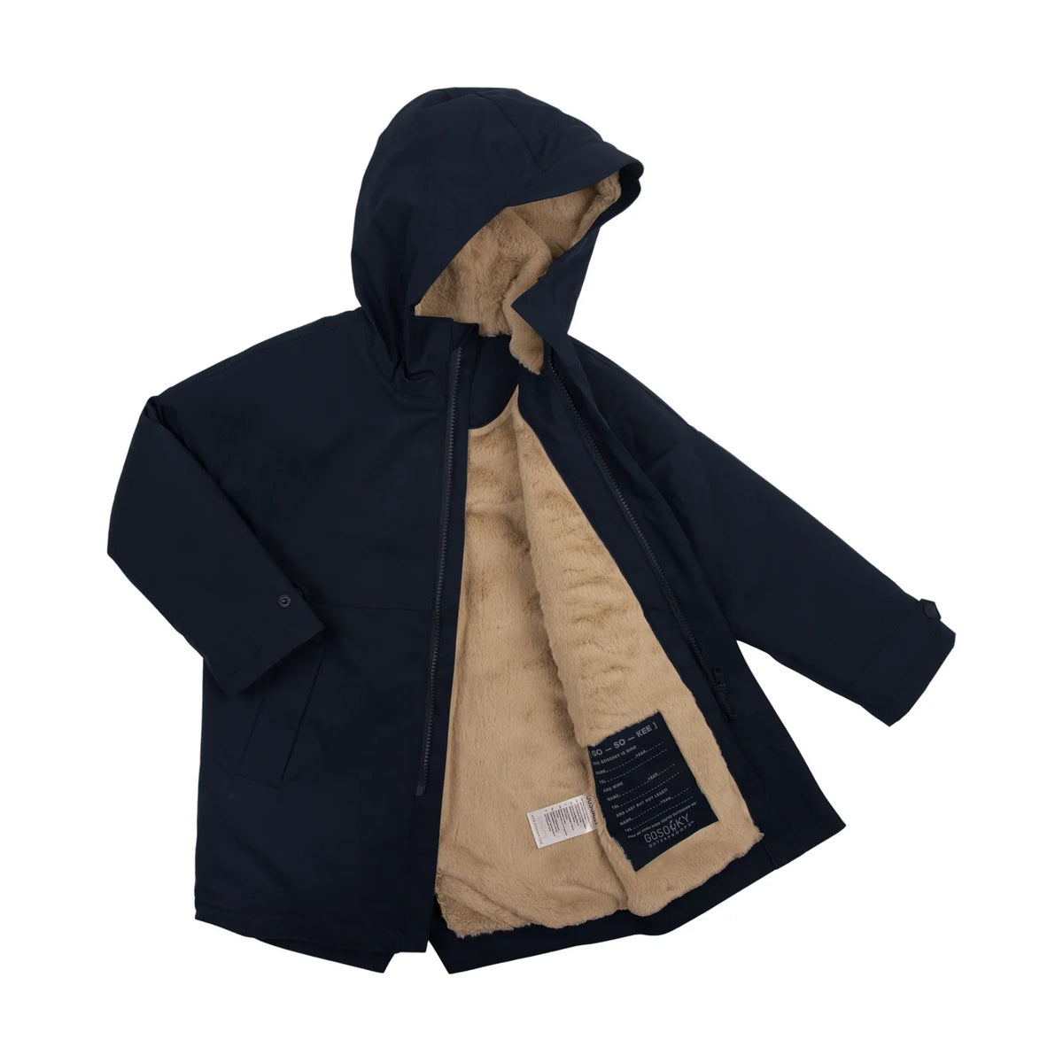 Giacca Parka Desert Fox blu