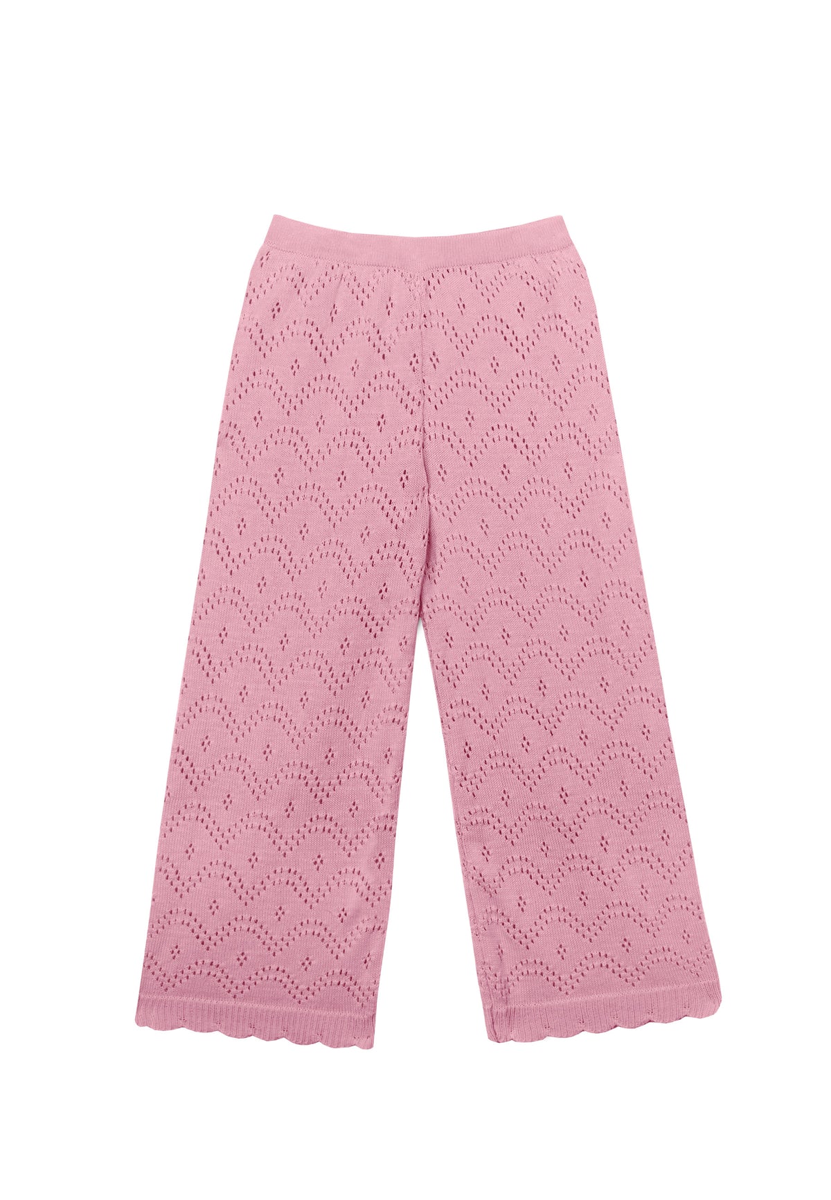 Pantalone in maglia rosa Gala