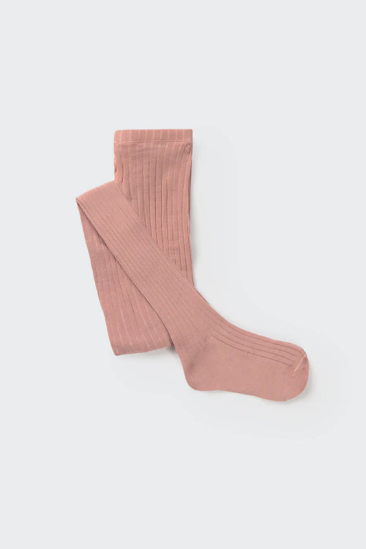 Collant baby caldo cotone rosa