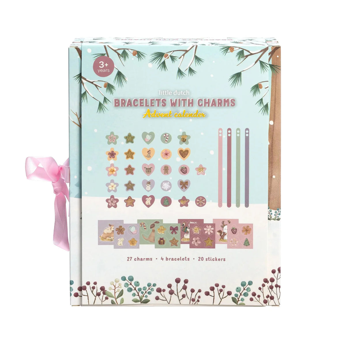 Calendario dell’avvento con braccialetti