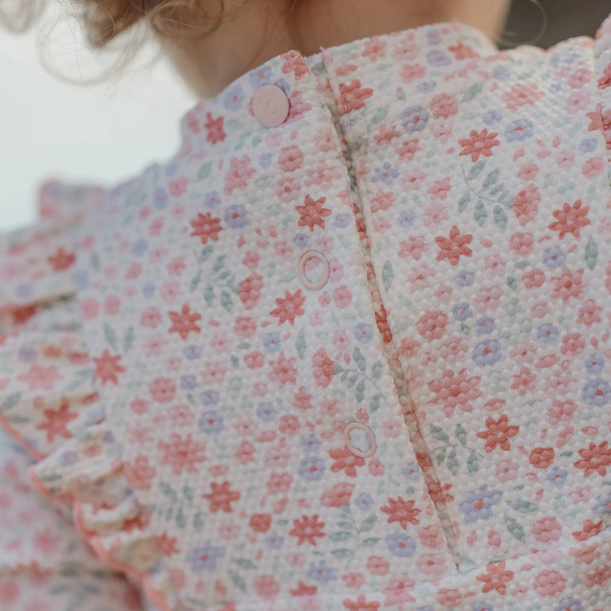 Costume da bagno maniche corte fiorato Dreamy Flowerfield