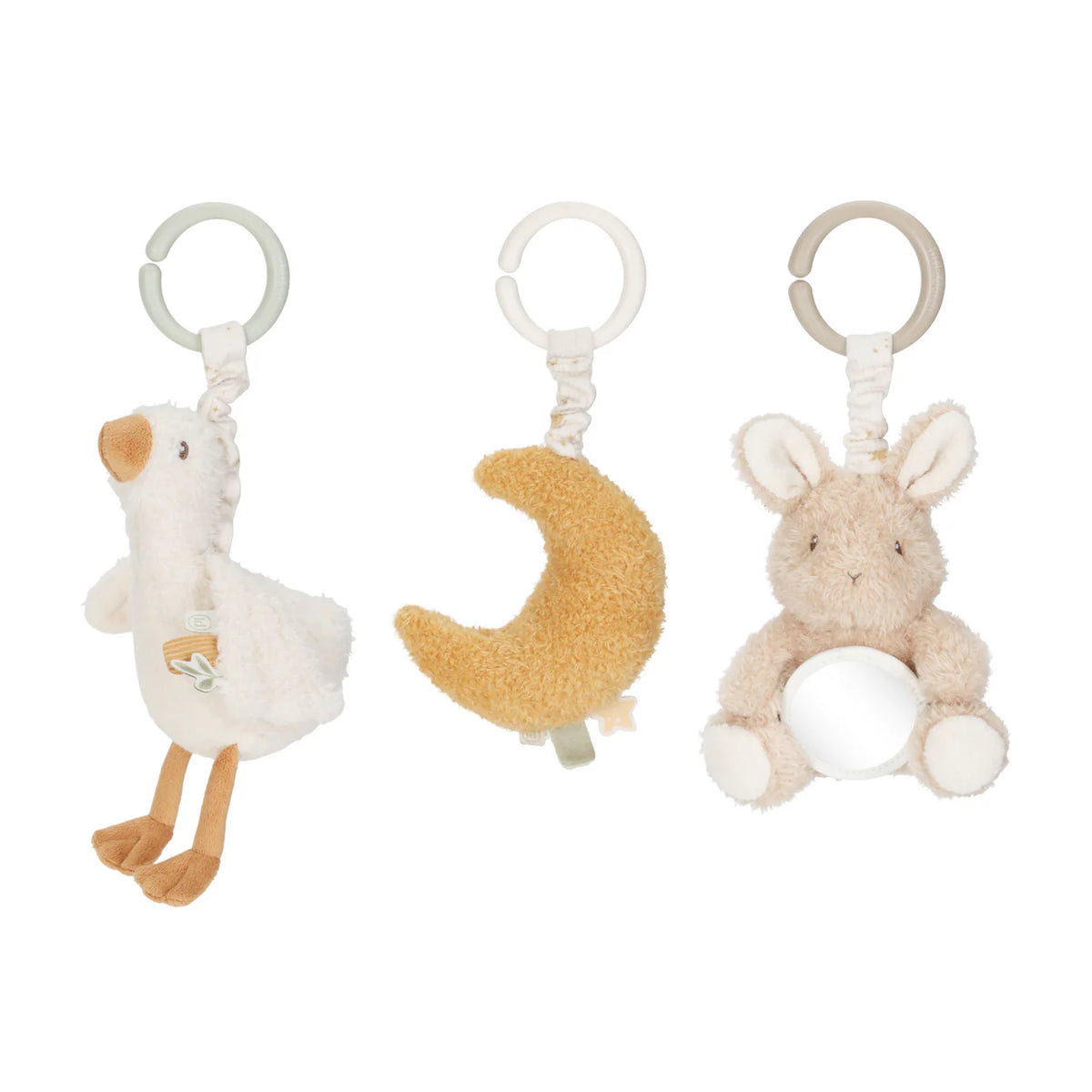 Set 3 giochi morbidi Goose&Bunny