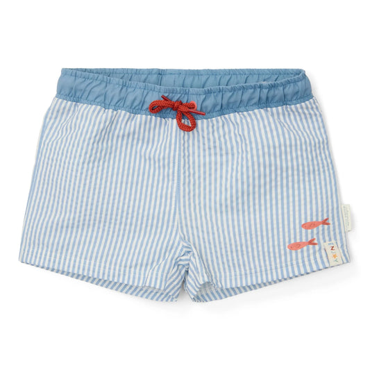 Costume da bagno righe Sea Life Blu
