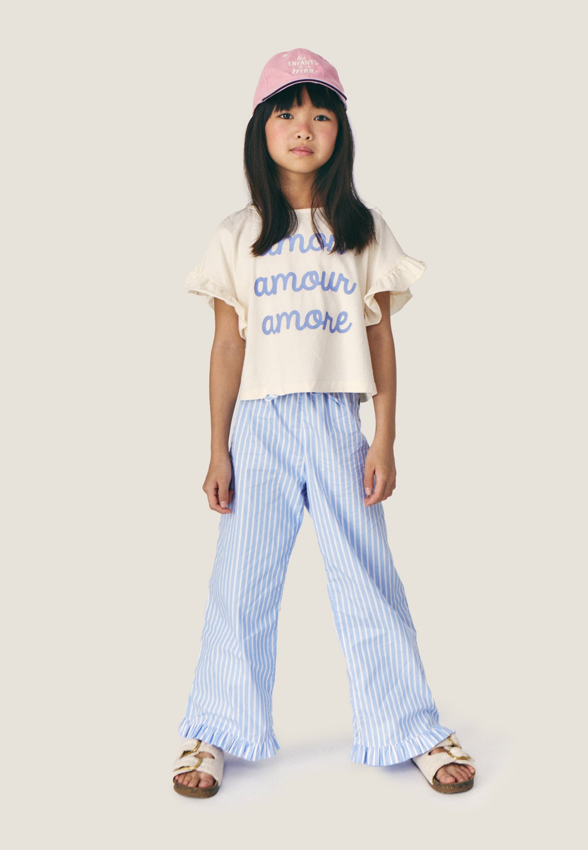 Pantalone a righe Sia