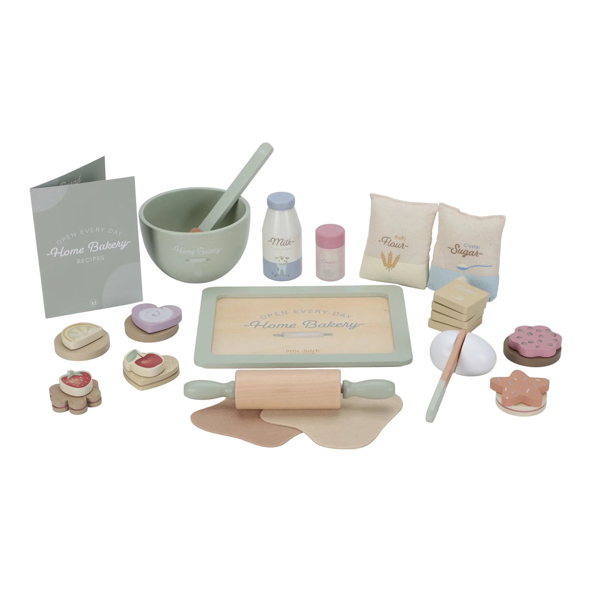 Set pasticceria in legno