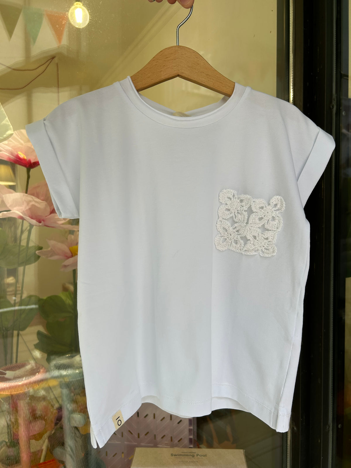 T-shirt taschino crochet