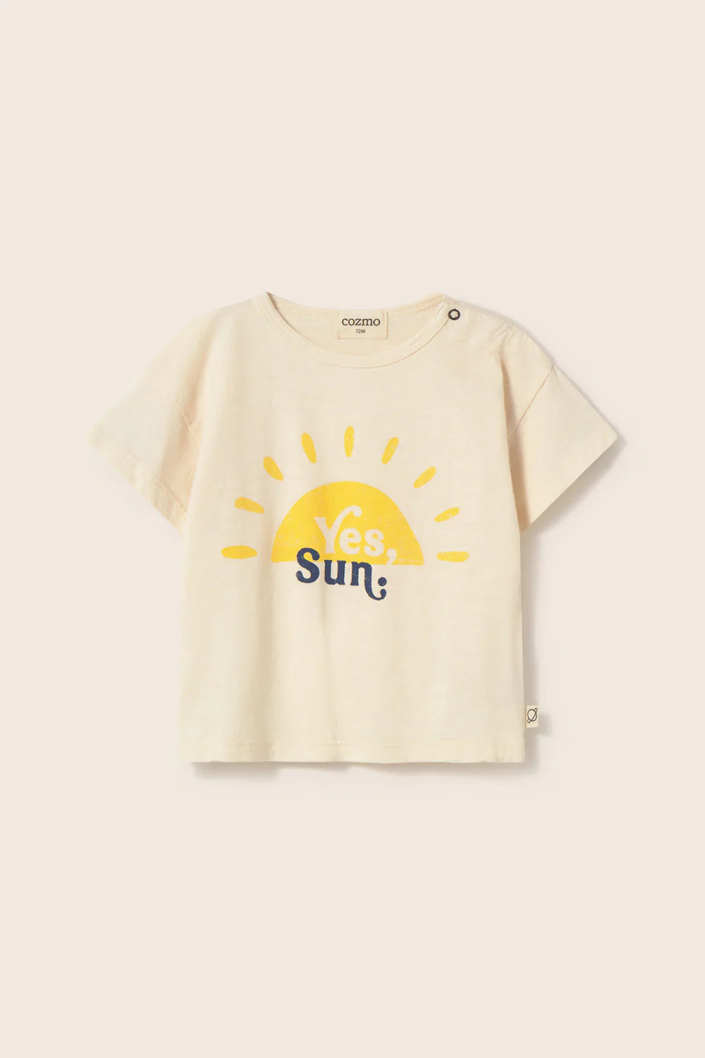 T-shirt neonato Ian stampa sole