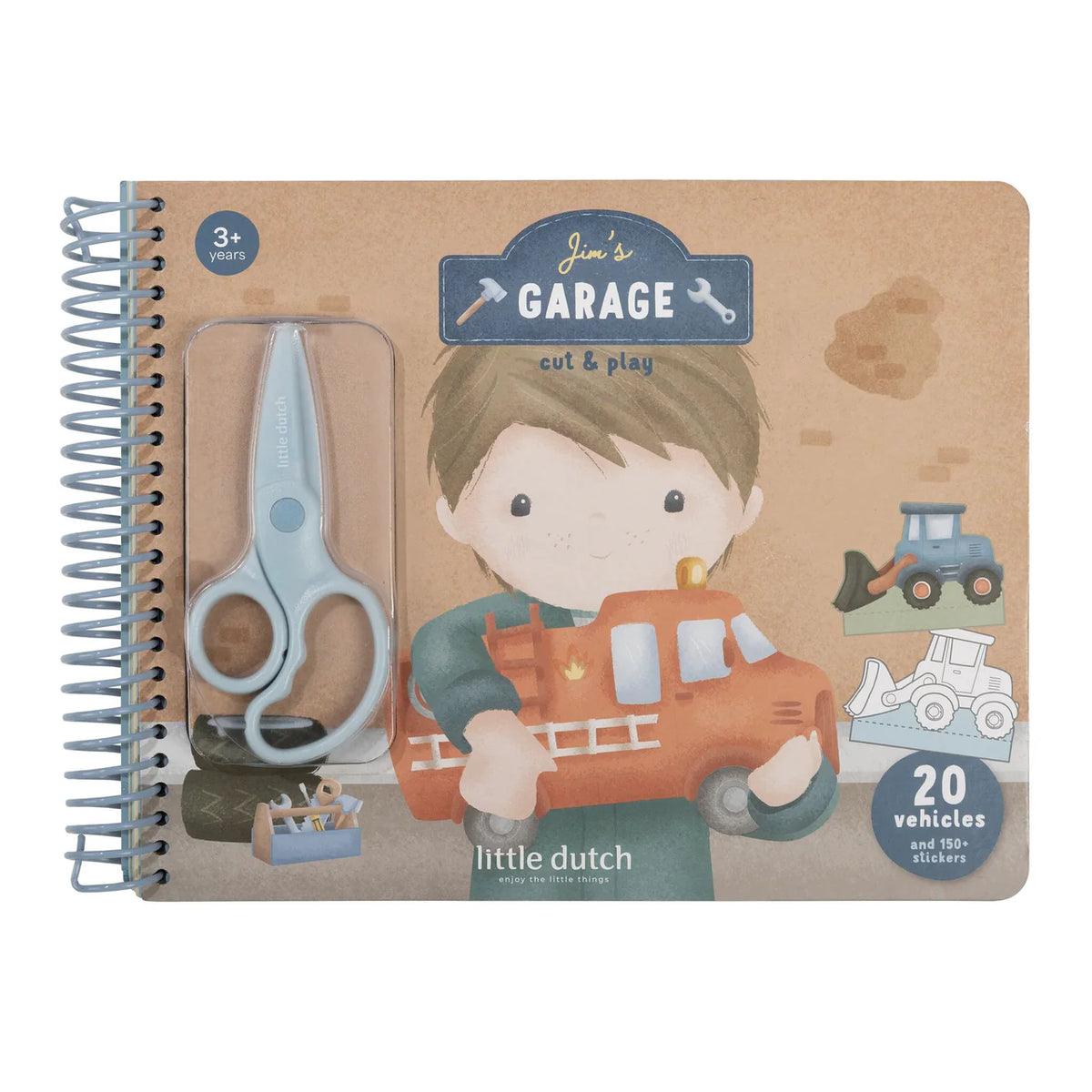 Libro con forbici Jim