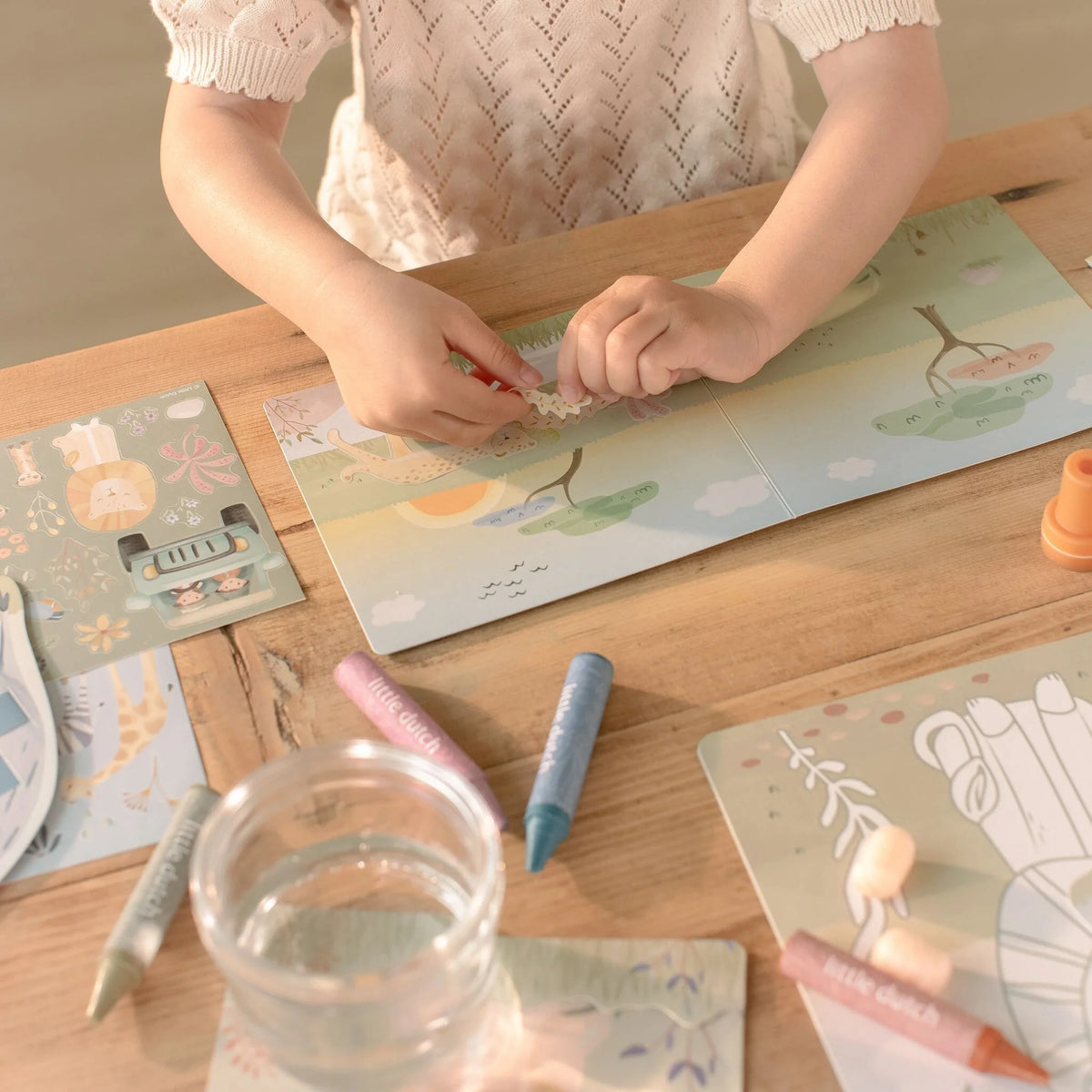 Box creativa Safari Friends