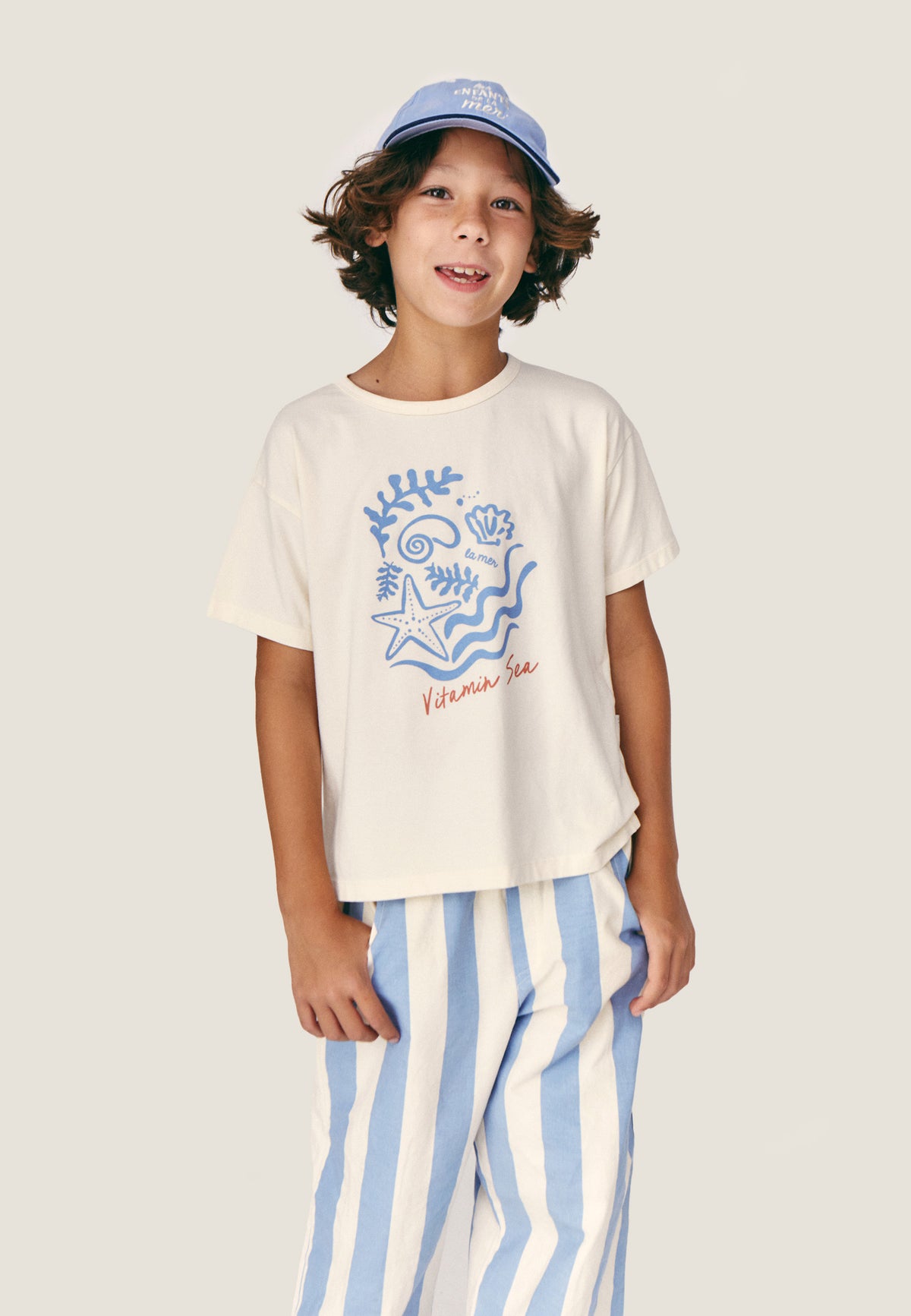 T-shirt con stampa Vitamin