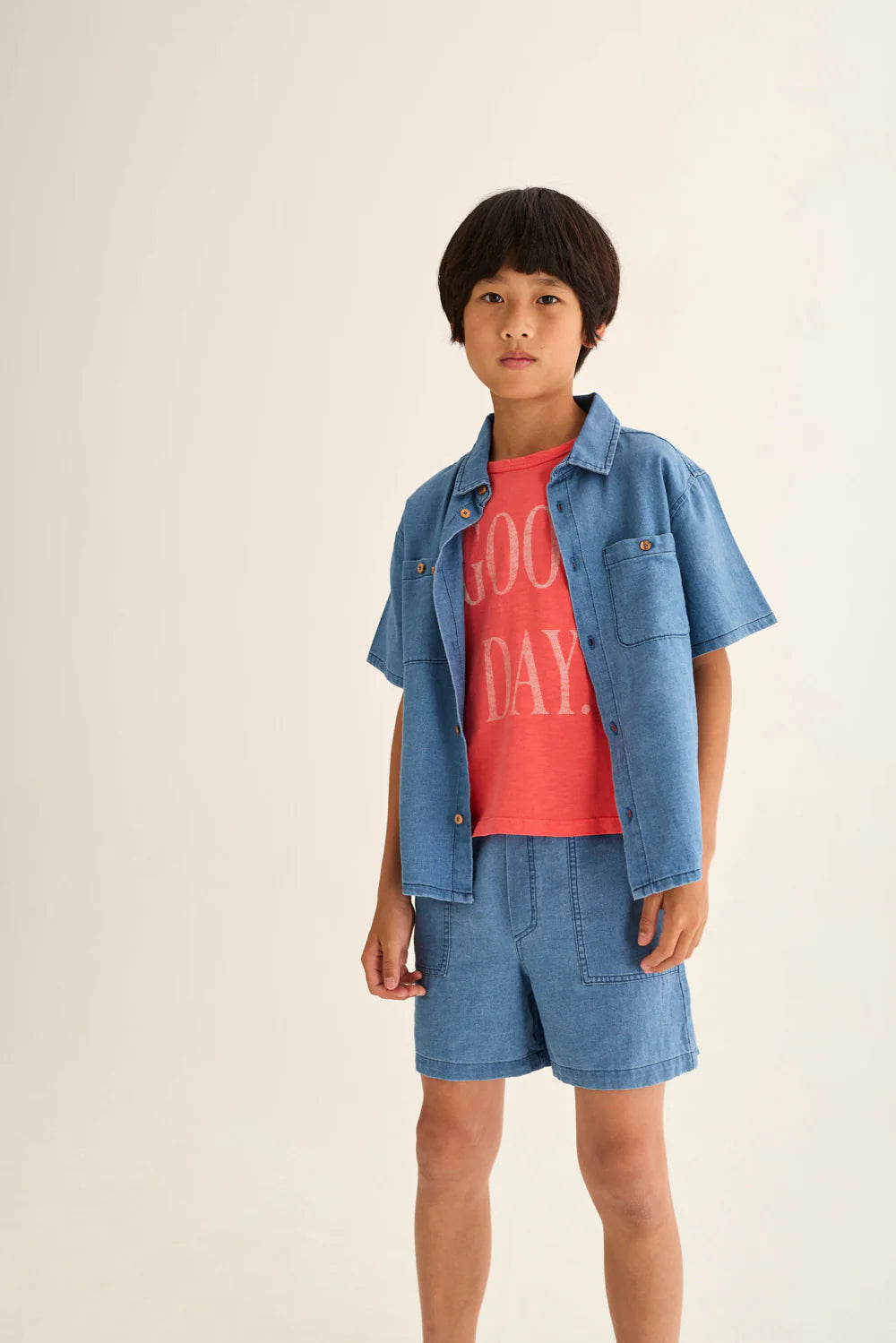 Bermuda chambray Wolf