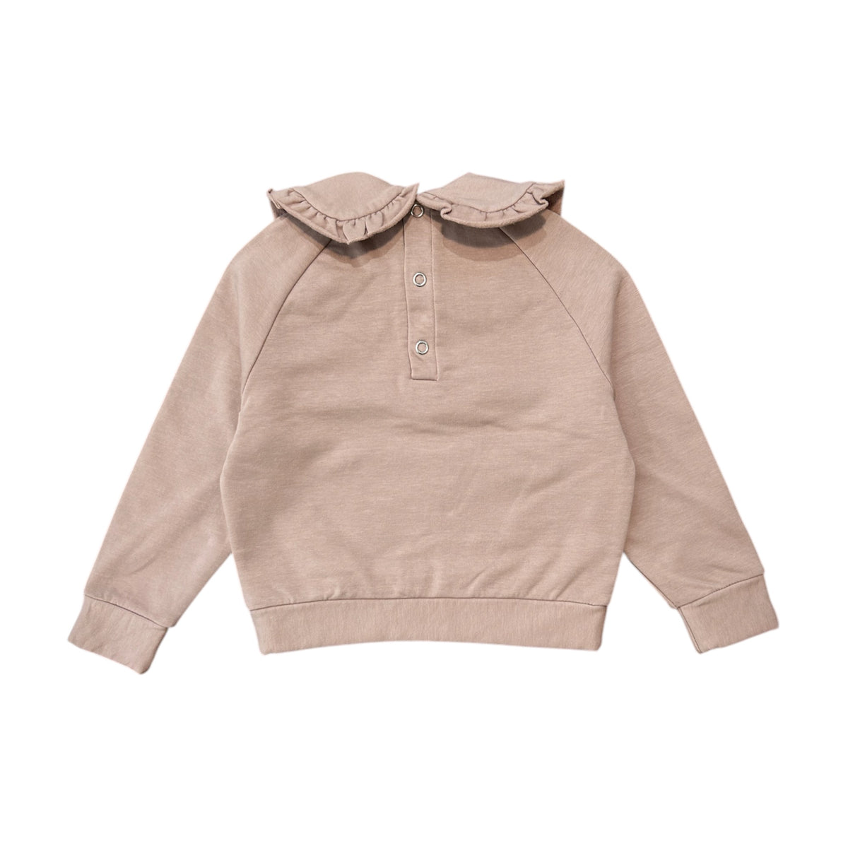 Felpa baby colletto cameo rose
