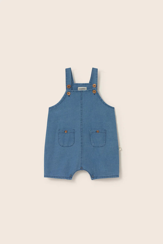 Salopette denim chambray Sage