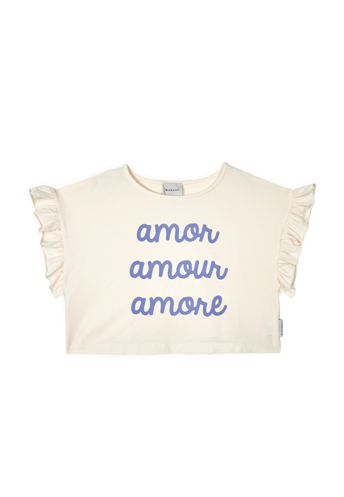 T-shirt Amour avorio